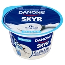 DANONE Skyr, Yogurt ispirato all'Islanda, 0% grassi, Cremoso, Ricco in Proteine, Bianco, 150g